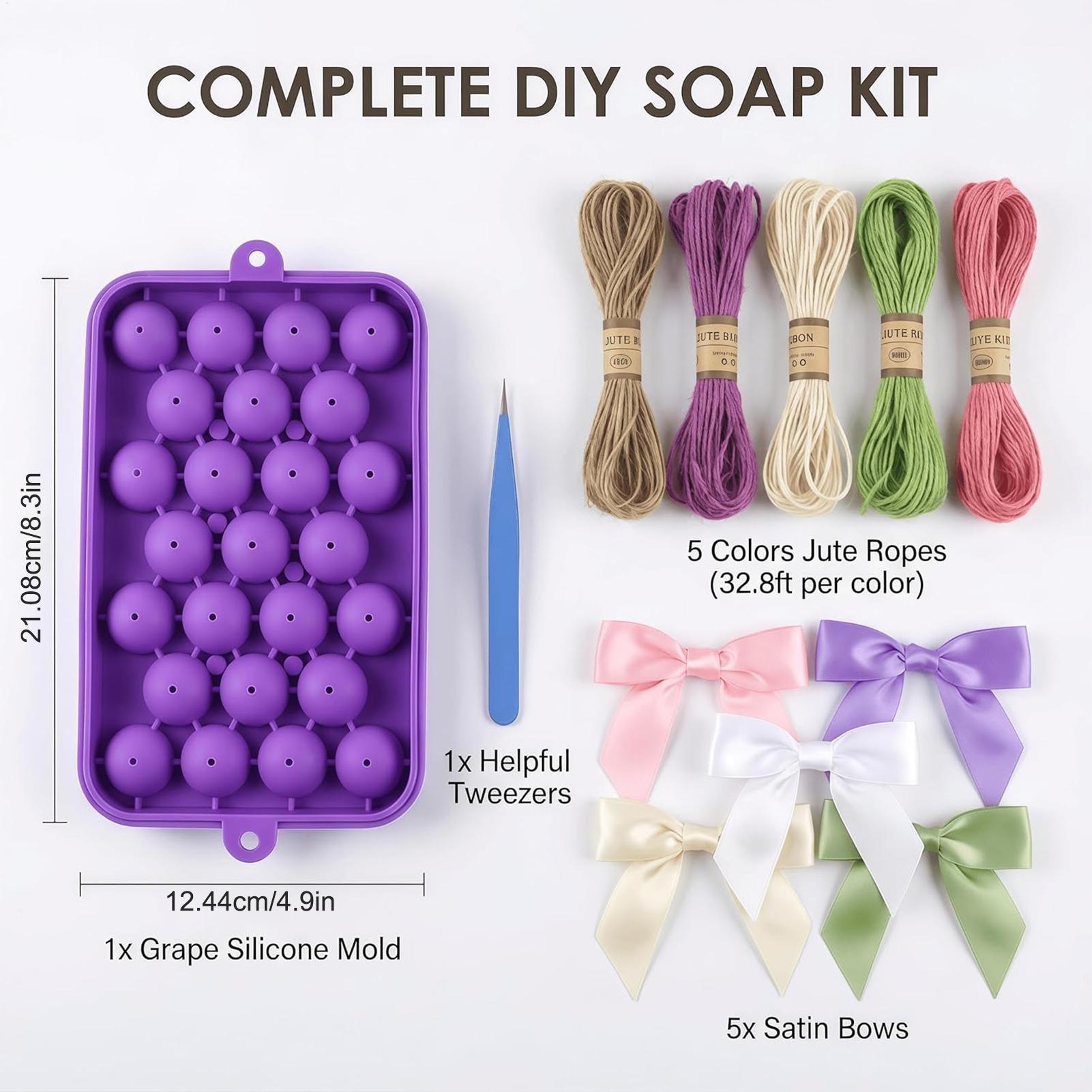 DIY Soap Making Kit Grape Soap - Soap Making Diy Kit recension och pris