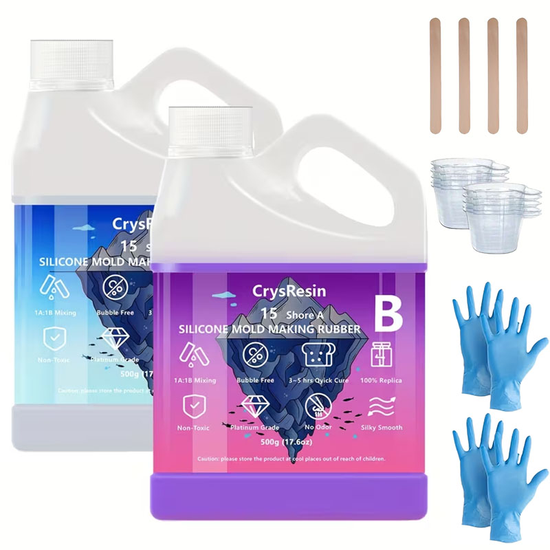 500ml 2 Bottles Liquid Silicon - Soap Making Diy Kit recension och pris