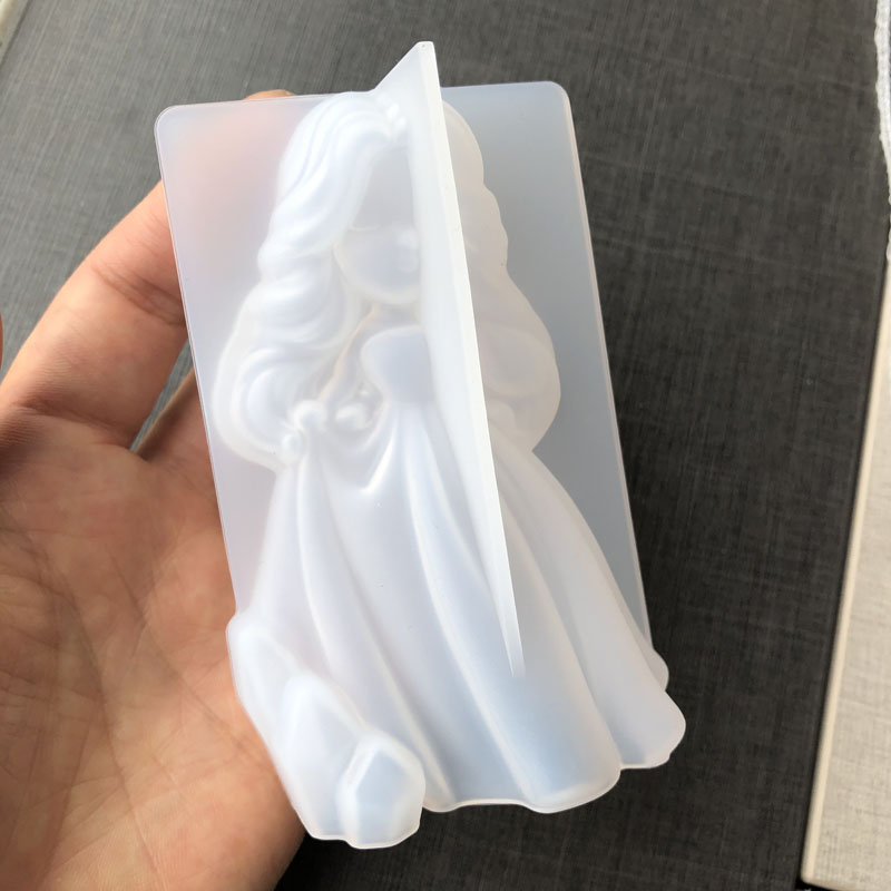 3D Cute Princess Silicone Cand - Soap Making Gifts recension och pris