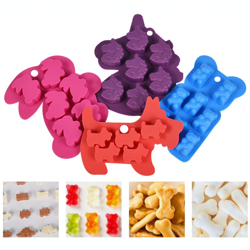 Animal Bear Cat Shape Silicone - Soap Making Instructions recension och pris