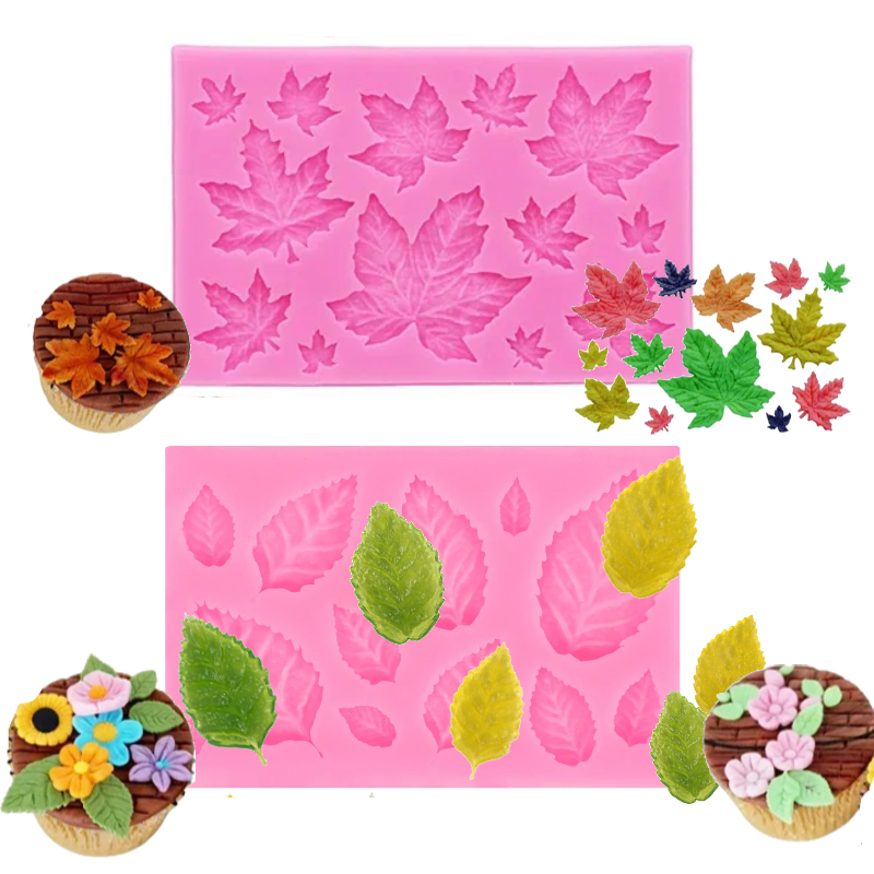 Maple Leaf Silicone Mold Set f - Soap Making Ins recension och pris