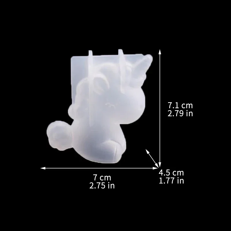 3D Geometric Silicone Unicorn  - Soap Making Instructions recension och pris