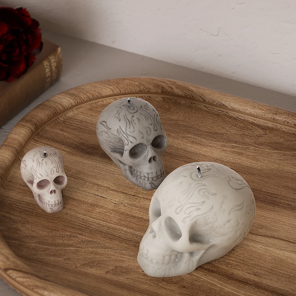 Multi Size Skull Head Silicone - Soap Making Gifts recension och pris