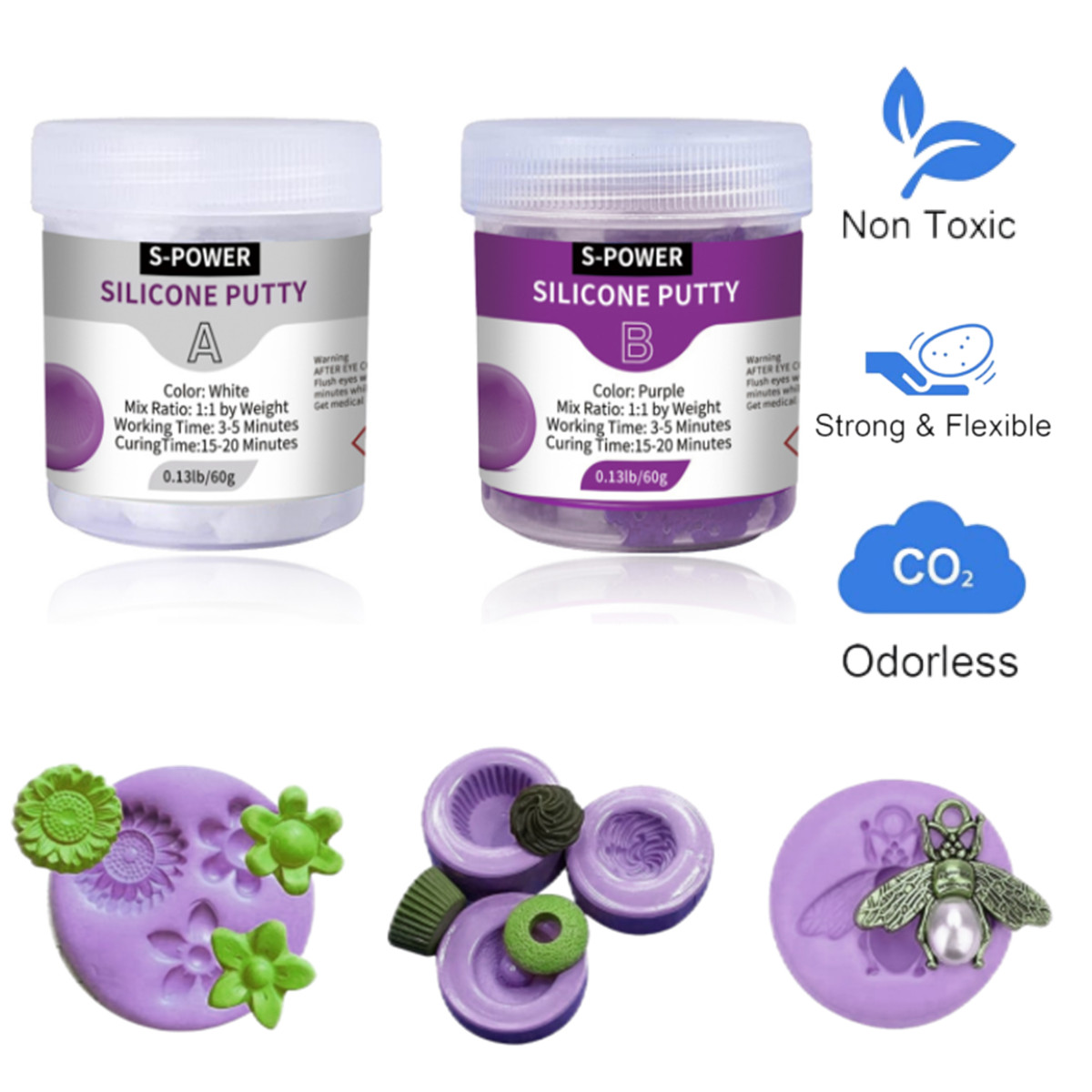 DIY Silicone Molding Putty Kit - Soap Making Kit For Beginners recension och pris