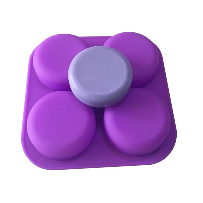 1-2 PCS 4 Cavity Reusable Roun - Soap Making Instructions recension och pris