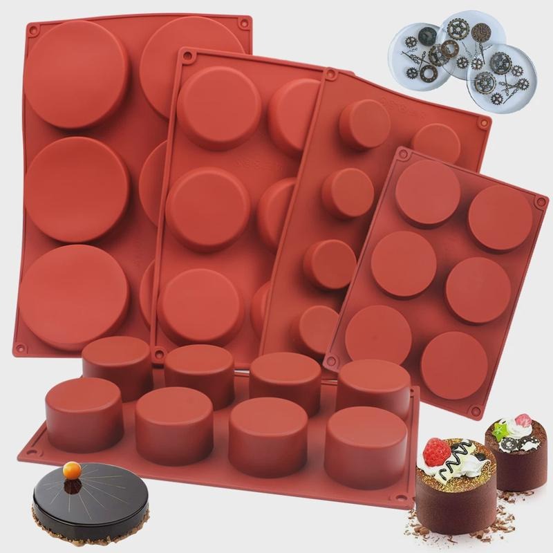 Round Silicone Soap Mold DIY H - Soap Making Instructions recension och pris