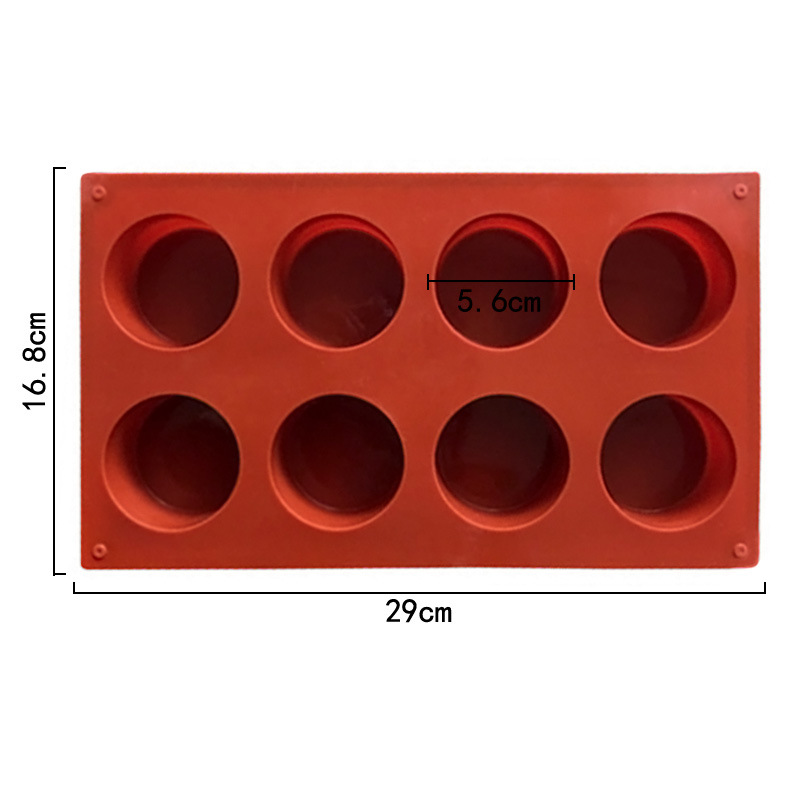 Round Silicone Soap Mold DIY H - Soap Making Instructions recension och pris